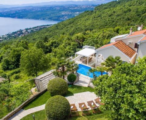 Villa in Matulji over Opatija with a view of the Kvarner blue sea - pic 2