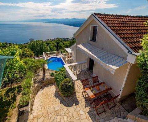 Villa in Matulji over Opatija with a view of the Kvarner blue sea - pic 6