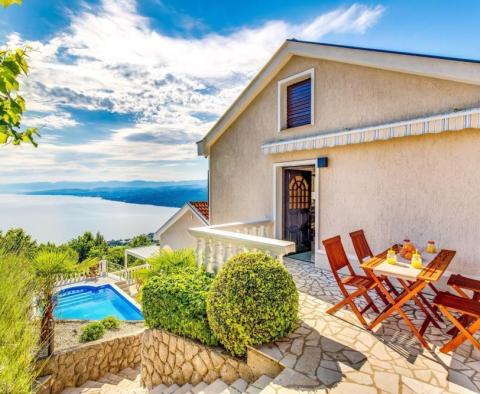 Villa in Matulji over Opatija with a view of the Kvarner blue sea - pic 10
