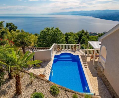Villa in Matulji over Opatija with a view of the Kvarner blue sea - pic 8