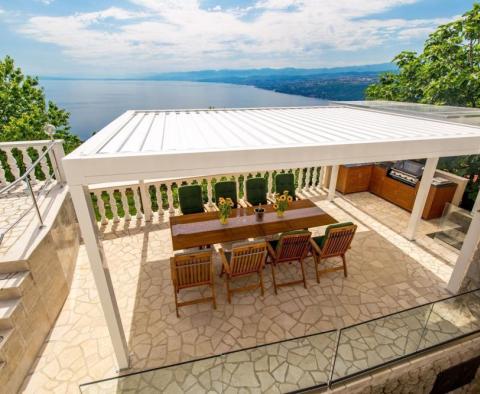 Villa in Matulji over Opatija with a view of the Kvarner blue sea - pic 40