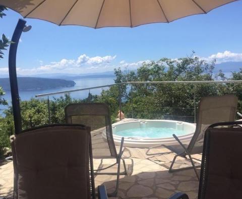 Charmante Villa in Mošćenice, Mošćenička Draga, mit Whirlpool und Meerblick - foto 5