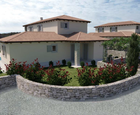 New modern villa in Istrian style in Žminj, within new complex of 9 rural villas - pic 3