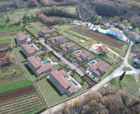 New modern villa in Istrian style in Žminj, within new complex of 9 rural villas - pic 5