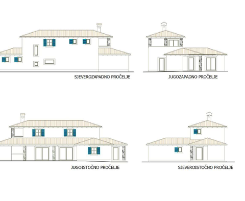 New modern villa in Istrian style in Žminj, within new complex of 9 rural villas - pic 11