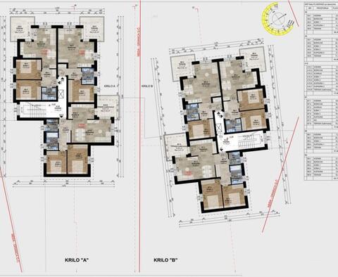 Neue Wohnung mit 2 Schlafzimmern in Šilo, Dobrinj, 1. Reihe zum Meer - foto 9