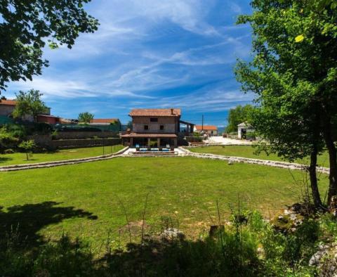 Beautiful estate with a view of the sea in Veprinac, Opatija area 