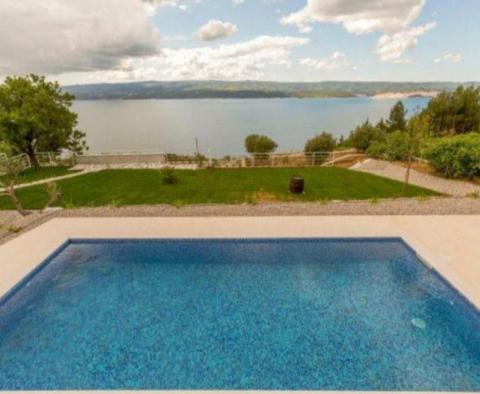 A villa in a quiet location with an open sea view in Nemira area, Omis riviera - pic 3