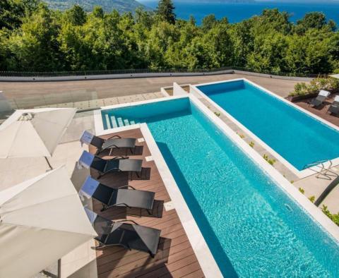Faszinierende, moderne, neu erbaute, freistehende Villa mit Panoramablick auf das Meer in Veprinac, Opatija - foto 30