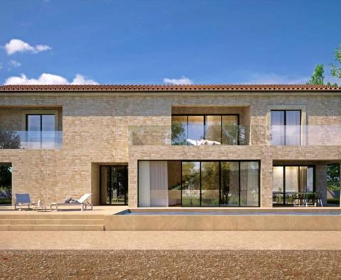Hervorragende Mischung aus modernem und traditionellem Design für neue Villa in Motovun - foto 2