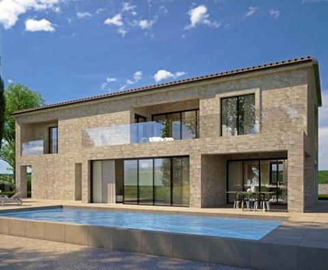Hervorragende Mischung aus modernem und traditionellem Design für neue Villa in Motovun - foto 4