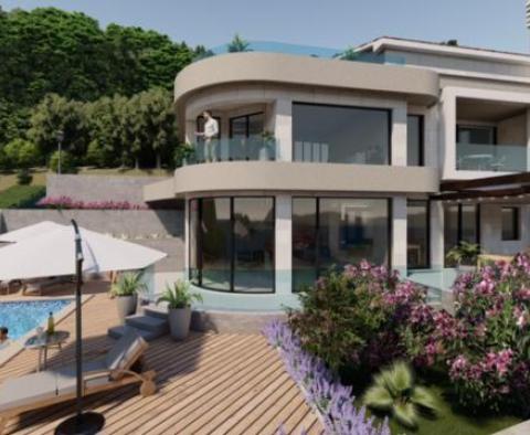 Pozemek s projektem luxusní vily v Moščenici - pic 6