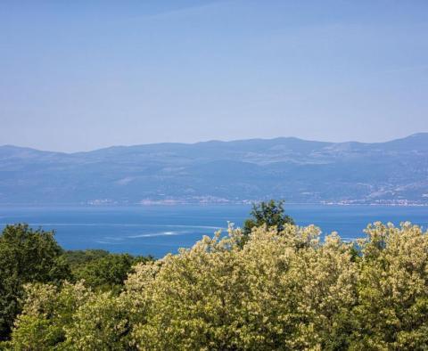 Средиземноморская вилла с бассейном и панорамным видом на море в Рисике, Врбник на острове/полуострове Крк - фото 3