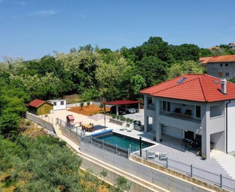 Mediterranean villa with swimming pool and panoramic sea views in Risika, Vrbnik on Krk island/peninsula - pic 7