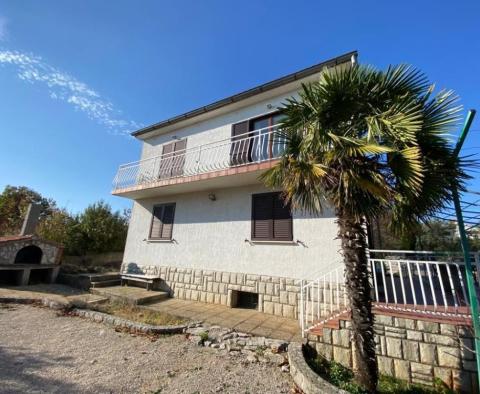 Detached house in a quiet location in Brzac village on Krk peninsula 