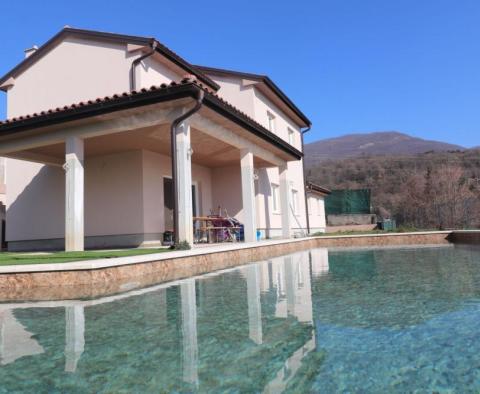 Newly built villa for sale in Bregi, Matulji, over Opatija 