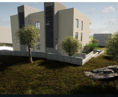 Nové byty na prodej na Čiovu jen 150 metrů od moře, rezidence s bazénem a garáží - pic 6