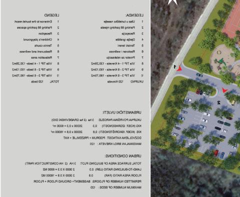 Impozantní stavební pozemek 29896 m2 pro hotel/boutique hotel/motel/turistické apartmány/vily k pronájmu s bazénem - pic 13