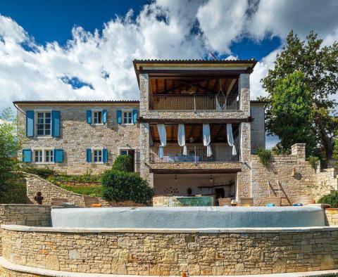 Superbly designed Tuscany-style stone villa with sea view in Sveti Lovrec - pic 29