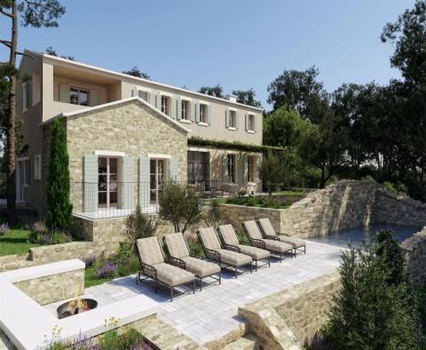 Idyllic stone villa with wellness and sea view in Brtonigla under construction - pic 5