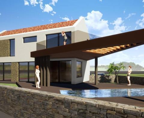 New design villa for sale in Vrsar aea, only 2,7 km from the sea 