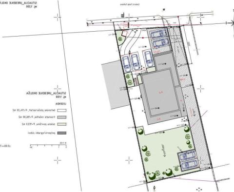 Attractively priced land plot for sale in Kastel Kambelovac with sea views and valid building permit - pic 7