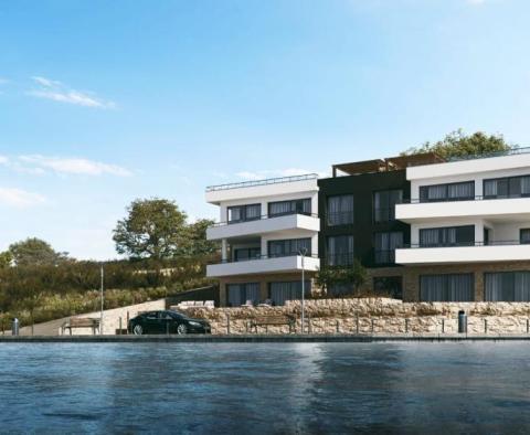 Unique new apartments and penthouse in Stara Baska on Krk on the 1st line to the sea, with boat moorings in front of the residence - pic 4