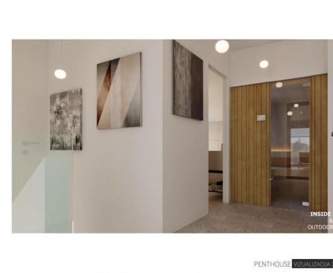 Gyönyörű penthouse eladó Rovinjban egy új butik rezidenciában, 700 méterre a tengertől - pic 23