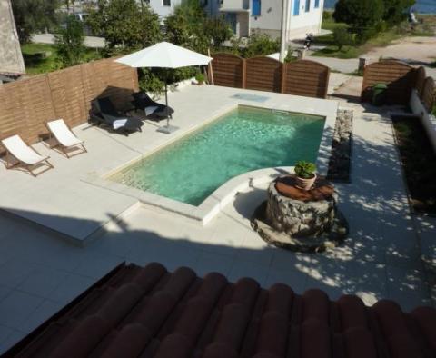 Charming stone villa with pool on the first row to the sea in Zadar area - pic 6
