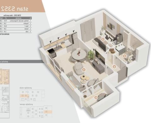 Nově postavené apartmány v Strozanac u Splitu - dokončení v říjnu 2024 - pic 19