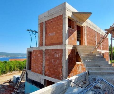 Modern villa with sea view and swimming pool in Crikvenica under construction - pic 5