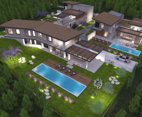 Villa de luxe en construction avec vue mer à Vodnjan, dans un domaine moderne - pic 9