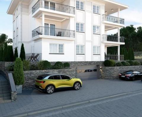 Larger apartment in a new building with a swimming pool, garages and a sea view near the beach and Opatija (Icici) - pic 9