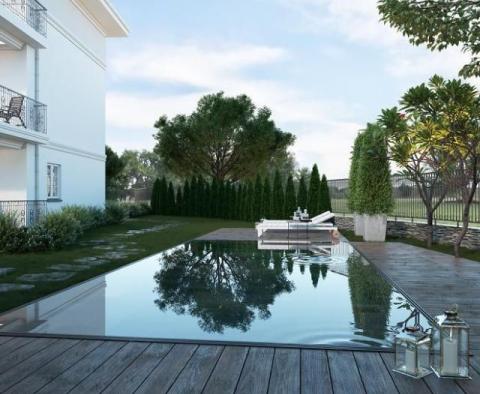 Larger apartment in a new building with a swimming pool, garages and a sea view near the beach and Opatija (Icici) - pic 12