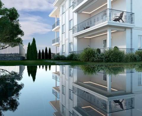 Larger apartment in a new building with a swimming pool, garages and a sea view near the beach and Opatija (Icici) - pic 5