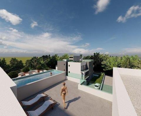 Luxuriöses neues Penthouse mit privatem Pool in der Gegend von Zadar, nur 10 Meter vom Meer entfernt - foto 6