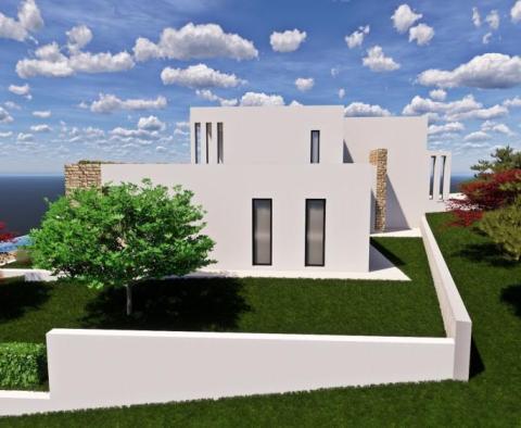 Modernes neues Gebäude in attraktiver Lage im Raum Rabac, 5 km vom Meer entfernt - foto 3