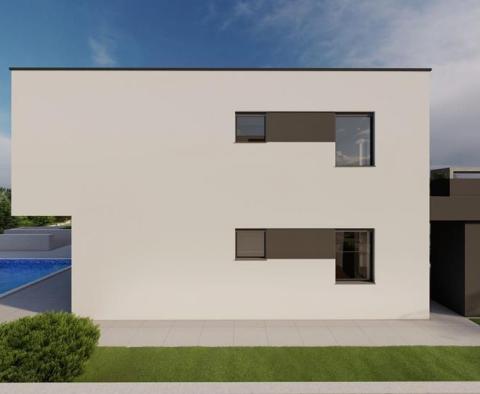 Villa under construction in Svetvinčenat, modern lines - pic 8