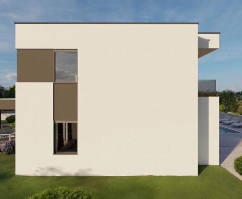 Villa under construction in Svetvinčenat, modern lines - pic 10