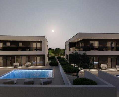 Villa under construction in Svetvinčenat, modern lines - pic 17