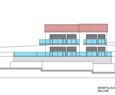 Grundstück mit fertigem Projekt zum Verkauf in Sveti Jelena 