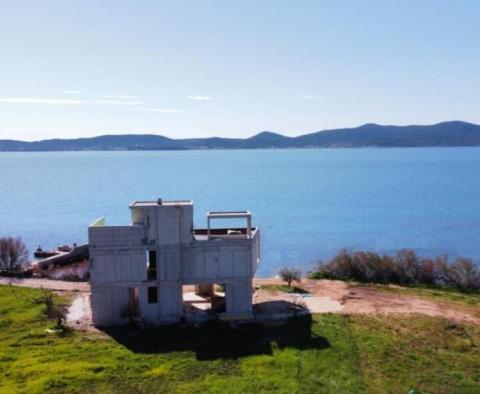 Luxury villa first row to the sea under construction in Zadar area - pic 2