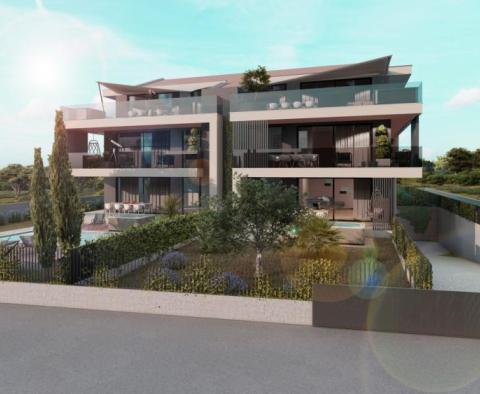 Эксклюзивная новая квартира в 500 метрах от моря в бутик-резиденции в Ровине - фото 2
