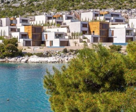 One of seven beachfront new villas for sale in Sibenik area in a gated luxury condominium - pic 2