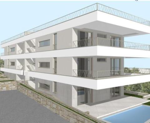 Project of unique residential community on Ciovo 150 meters from the sea, ready building permits - pic 7