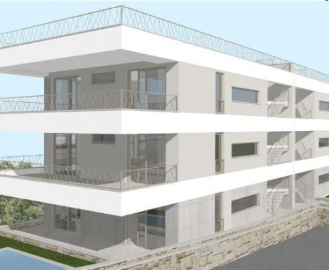Projet de communauté résidentielle unique sur Ciovo à 150 mètres de la mer, permis de construire prêt - pic 10