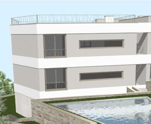 Projet de communauté résidentielle unique sur Ciovo à 150 mètres de la mer, permis de construire prêt - pic 14