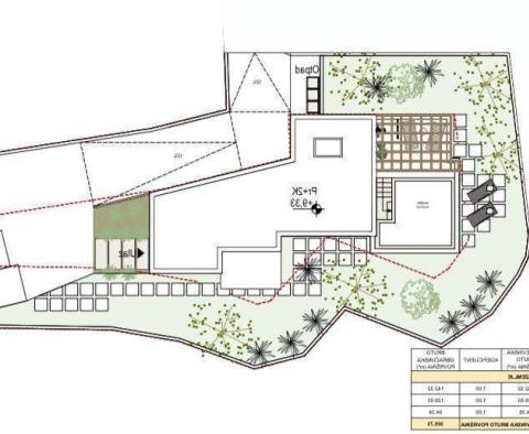 Land plot with project in Pobri, Opatija, sea views - pic 6