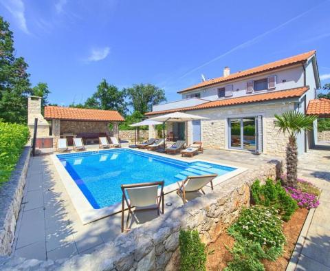 Charming villa with pool in Kras, Dobrinj 
