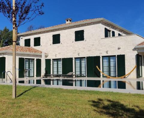 A beautiful new stone villa with a sea view in Porec area of new Tuscany 